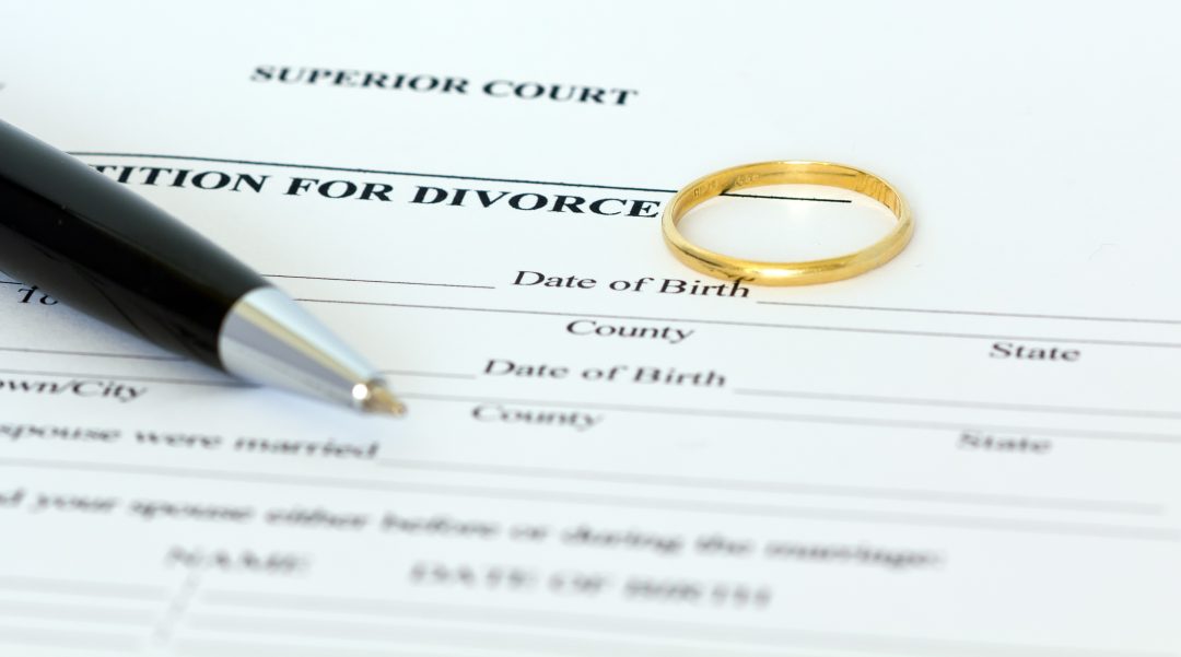 Divorce request form