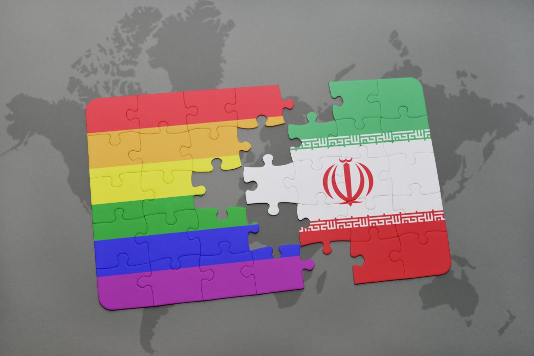 Iran and Gay Pride Flags